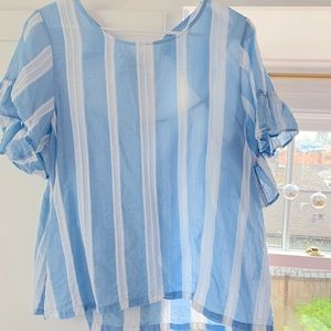 Blue Striped BP shirt